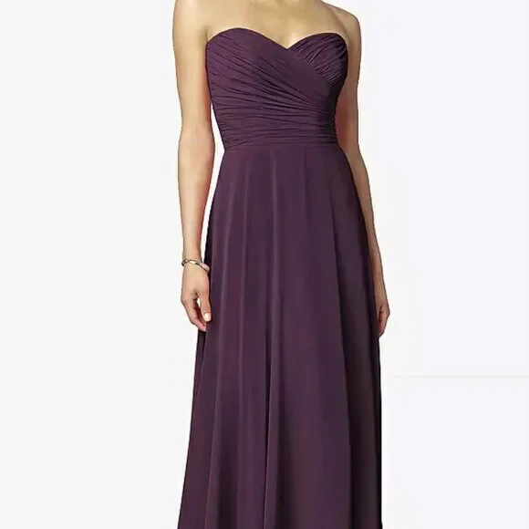 After Six Dresses | After Six Lux Chiffon Dress | Color: Purple | Size: 4